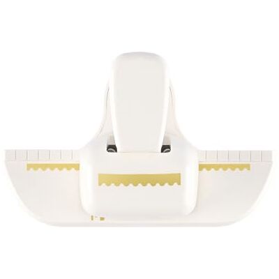 Creative Labs Border Punch Stamp 0.3 x 1.8" for Scrapbooking, Card Making and Crafting, White-Gold Creative Labs Border Punch Stamp 0.3 x 1.8" for Scrapbooking, Card Making and Crafting, White-Gold
