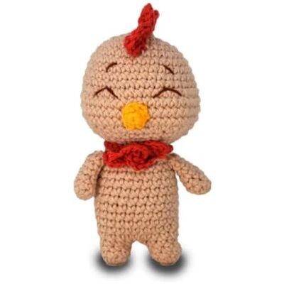 KNITTY CRITTERS – Easter – Little Chicken Beginner-Friendly Crochet Craft Kit with Recycled Yarn KNITTY CRITTERS – Easter – Little Chicken Beginner-Friendly Crochet Craft Kit with Recycled Yarn