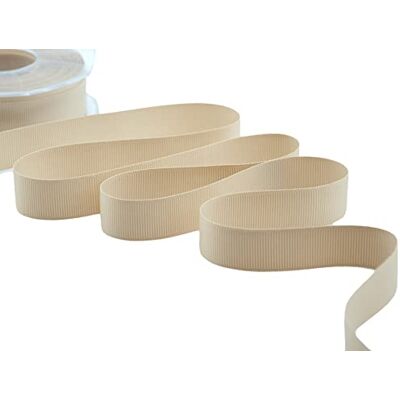 Furlanis Ribbon, Fabric, Beige, 20 mm x 20 m Furlanis Ribbon, Fabric, Beige, 20 mm x 20 m