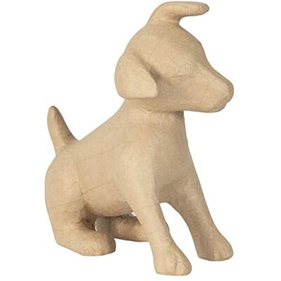 décopatch Ref LA026C Medium Dog Papier Maché Object to Decorate 33 x 15 x 35cm Decorate with Papers & PaperPatch Glue, Glitter, Paints décopatch Ref LA026C Medium Dog Papier Maché Object to Decorate 33 x 15 x 35cm Decorate with Papers & PaperPatch Glue, Glitter, Paints