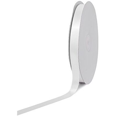 Creative Labs PSF0508-029 Solid Satin Ribbon, 5/8" x 100 yd, White Creative Labs PSF0508-029 Solid Satin Ribbon, 5/8" x 100 yd, White