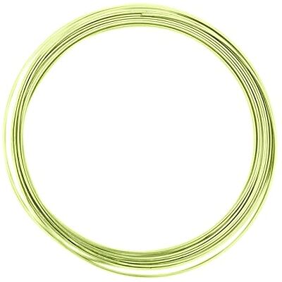 Creative Labs Aluminium Craft Wire Flat 0.2" (5 mm) x 0.04" (1 mm) x 0.14" (3,5 mm) Mint Green Flexible Metallic Wire for Crafting, Flower Arranging, Jewellery Making and Modelling Creative Labs Aluminium Craft Wire Flat 0.2" (5 mm) x 0.04" (1 mm) x 0.14" (3,5 mm) Mint Green Flexible Metallic Wire for Crafting, Flower Arranging, Jewellery Making and Modelling