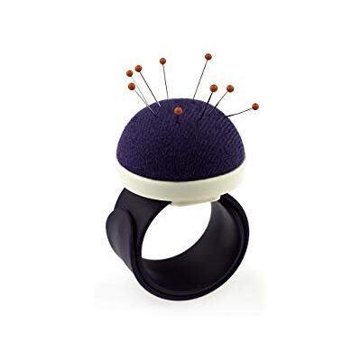 Prym Purple Arm Pin Cushion with Silicone Bracelet 1 Unit Prym Purple Arm Pin Cushion with Silicone Bracelet 1 Unit