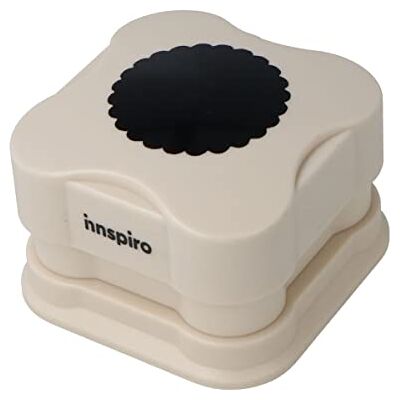 INNSPIRO Anywhere Punch Circle Scalloped Die Cutter 38mm INNSPIRO Anywhere Punch Circle Scalloped Die Cutter 38mm