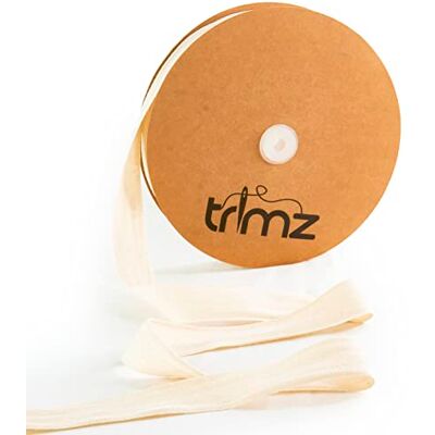 Trimz 30mm x 50m: Natural Cotton Herringbone Tape 30mm x 50m Extra Long Craft Ribbon Sewing, Large Scale Projects, Textile Design Trimz 30mm x 50m: Natural Cotton Herringbone Tape 30mm x 50m Extra Long Craft Ribbon Sewing, Large Scale Projects, Textile Design