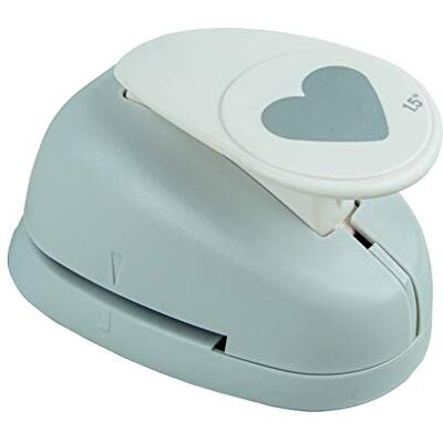 Rayher Hobby 89845000 Heart-themed Hole Punch - Craft Tool Rayher Hobby 89845000 Heart-themed Hole Punch - Craft Tool