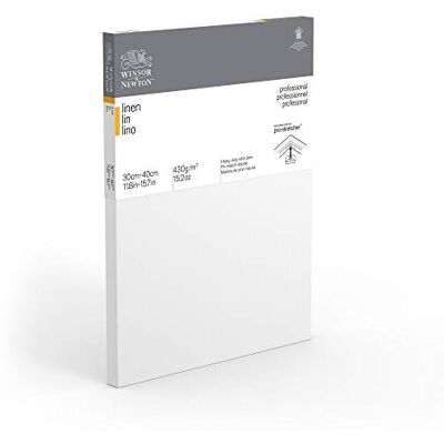 Winsor & Newton 6204001 Professional Canvas Stretcher Frame 465 g/m² Triple Primed Medium Grain Ideal for Oil Paints and Acrylic Paints 100 x 100 cm Winsor & Newton 6204001 Professional Canvas Stretcher Frame 465 g/m² Triple Primed Medium Grain Ideal for Oil Paints and Acrylic Paints 100 x 100 cm