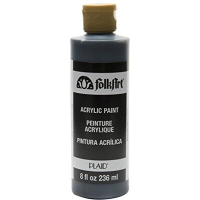 FolkArt Acrylic Paint in Assorted Colors (8 oz), K989, Licorice FolkArt Acrylic Paint in Assorted Colors (8 oz), K989, Licorice