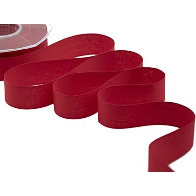 Furlanis Ribbon, Polycotton, Red, 25 mm x 25 m Furlanis Ribbon, Polycotton, Red, 25 mm x 25 m