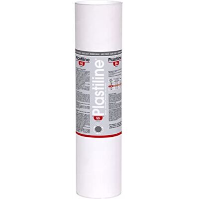 PLASTILINE 5755T tube Modelling Paste, High Precision Sculpting, Moulding Hardness 55 (medium) 5 kg Dark Grey shade. Made in France PLASTILINE 5755T tube Modelling Paste, High Precision Sculpting, Moulding Hardness 55 (medium) 5 kg Dark Grey shade. Made in France
