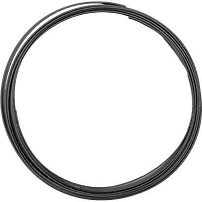 Creative Labs Aluminium Craft Wire Flat 8.2 ft (2,5 m) x 0.04" (1 mm) x 0.4" (1 cm) Black Flexible Metallic Wire for Crafting, Flower Arranging, Jewellery Making and Modelling Creative Labs Aluminium Craft Wire Flat 8.2 ft (2,5 m) x 0.04" (1 mm) x 0.4" (1 cm) Black Flexible Metallic Wire for Crafting, Flower Arranging, Jewellery Making and Modelling