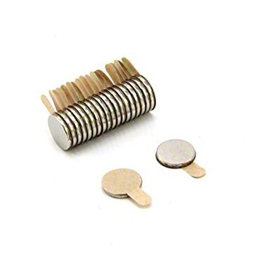 FIRST4MAGNETS N35 Neodymium Easypeel Adhesive Magnet for Arts, Crafts, Model Making, DIY, Hobbies and Packaging 8mm dia x 1mm 0.39kg Pull South Pack of 20 FIRST4MAGNETS N35 Neodymium Easypeel Adhesive Magnet for Arts, Crafts, Model Making, DIY, Hobbies and Packaging 8mm dia x 1mm 0.39kg Pull South Pack of 20
