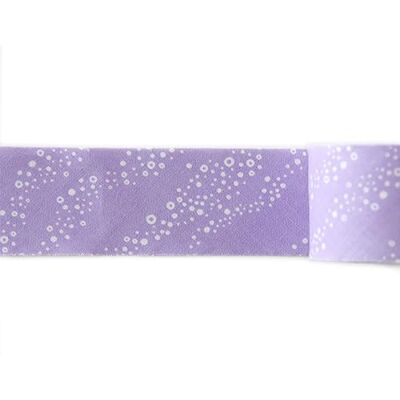 Daily Like Bias Tape Cotton Wildflower2 3.5cm.x7m. Daily Like Bias Tape Cotton Wildflower2 3.5cm.x7m.