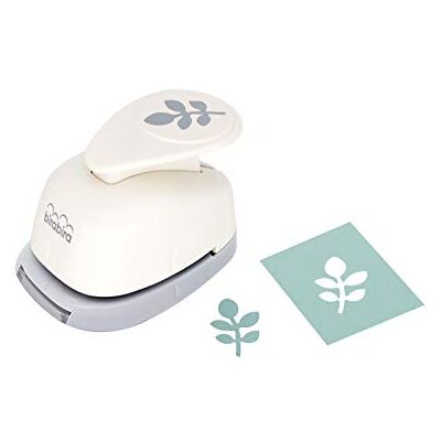 BiraBira Bira Craft 1 inch Leaf Shape Lever Action Craft Punch for Paper Crafting Scrapbooking BiraBira Bira Craft 1 inch Leaf Shape Lever Action Craft Punch for Paper Crafting Scrapbooking