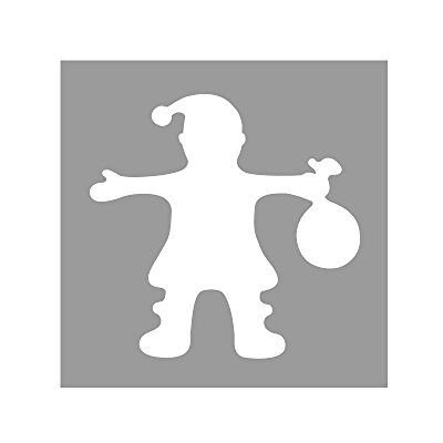 Rayher Paper Craft Punch with Santa Design, Lever Punch for Card Making, Scrapbooking and Paper Crafts, 3.81cm, 1.5", 89796000 Rayher Paper Craft Punch with Santa Design, Lever Punch for Card Making, Scrapbooking and Paper Crafts, 3.81cm, 1.5", 89796000