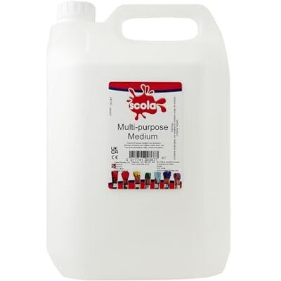 scola Craft PVA Kids Glue, 5 Litres, School Supplies, Art and Crafts Projects, Children's Craft Projects, Ideal for Kids scola Craft PVA Kids Glue, 5 Litres, School Supplies, Art and Crafts Projects, Children's Craft Projects, Ideal for Kids