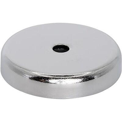 FIRST4MAGNETS Ferrite Y30BH Pot Magnet for Arts, Crafts, Model Making, DIY, Hobbies, Office, and Home 40mm dia x 8mm thick x 5mm c/sink 15kg Pull Pack of 10 FIRST4MAGNETS Ferrite Y30BH Pot Magnet for Arts, Crafts, Model Making, DIY, Hobbies, Office, and Home 40mm dia x 8mm thick x 5mm c/sink 15kg Pull Pack of 10