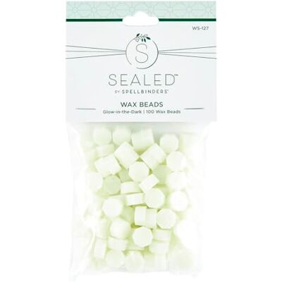 Spellbinders Glow-in-the-Dark Wax Beads from the Sealed Collection Spellbinders Glow-in-the-Dark Wax Beads from the Sealed Collection