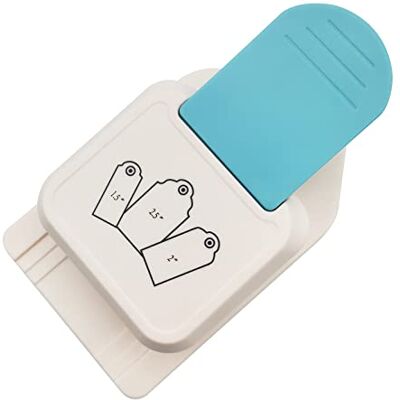 XHKDSYMC 3 in 1 Craft Tag Punch, 1.5/2/ 2.5 Inch Gift Tag Paper Punches for DIY Projects Card Making Scrapbooking Craft Perfurador DIY Puncher XHKDSYMC 3 in 1 Craft Tag Punch, 1.5/2/ 2.5 Inch Gift Tag Paper Punches for DIY Projects Card Making Scrapbooking Craft Perfurador DIY Puncher