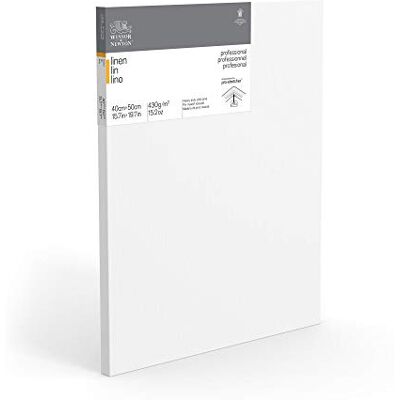 Winsor & Newton 6204001 Professional Canvas Stretcher Frame 465 g/m² Triple Primed Medium Grain Ideal for Oil Paints and Acrylic Paints 100 x 100 cm Winsor & Newton 6204001 Professional Canvas Stretcher Frame 465 g/m² Triple Primed Medium Grain Ideal for Oil Paints and Acrylic Paints 100 x 100 cm