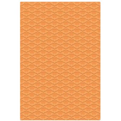 Sizzix 2D Embossing Folder, Large/A5, Vault Batground by Tim Holtz, 1 Piece Sizzix 2D Embossing Folder, Large/A5, Vault Batground by Tim Holtz, 1 Piece