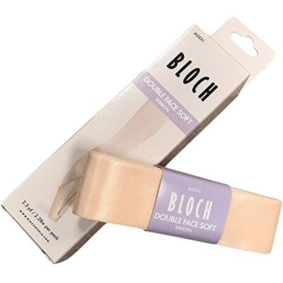 Bloch Dance A0531 Ballet/Pointe Shoe Double Faced Ribbon, Pink, One Size Bloch Dance A0531 Ballet/Pointe Shoe Double Faced Ribbon, Pink, One Size