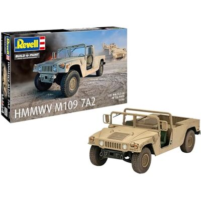 Revell 03366 HMMWV M1097A2 1:35 Scale Unbuilt/Unpainted Plastic Model Kit Revell 03366 HMMWV M1097A2 1:35 Scale Unbuilt/Unpainted Plastic Model Kit