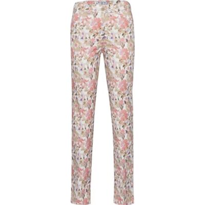 RAPHAELA by Brax Women's Lorella Kick Watercolour Flowers Slacks, Hibiscus, 36W x 32L RAPHAELA by Brax Women's Lorella Kick Watercolour Flowers Slacks, Hibiscus, 36W x 32L