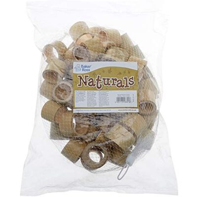 Baker Ross AF924 Natural Bamboo Circle Cuts Value Pack Pack of 50, 500g, 20mm-25mm, Craft Pieces, Natural Materials Baker Ross AF924 Natural Bamboo Circle Cuts Value Pack Pack of 50, 500g, 20mm-25mm, Craft Pieces, Natural Materials