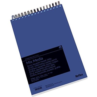 Schoellershammer Mixmedia A4 Spiral Art Paper - 30 Sheets Schoellershammer Mixmedia A4 Spiral Art Paper - 30 Sheets