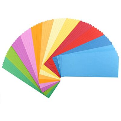 Florence Cardstock Smooth 12 Colours Coloured Card Making Supplies 4.5 x 12 inch Basic 60 Sheets Coloured Paper for Scrapbooking, Card Making and Other Paper Crafts 216 GSM Florence Cardstock Smooth 12 Colours Coloured Card Making Supplies 4.5 x 12 inch Basic 60 Sheets Coloured Paper for Scrapbooking, Card Making and Other Paper Crafts 216 GSM