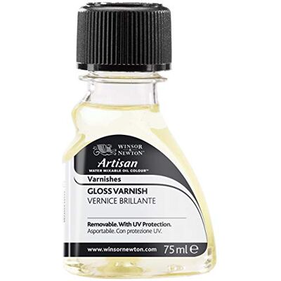 Winsor & Newton 3021721 75 ml Artisan Water Mixable Gloss Varnish Medium Winsor & Newton 3021721 75 ml Artisan Water Mixable Gloss Varnish Medium