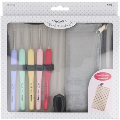 Tulip Sucre Bead Crochet Hook with Soft Grip Handle – Single piece Pink Yellow Purple Tulip Sucre Bead Crochet Hook with Soft Grip Handle – Single piece Pink Yellow Purple