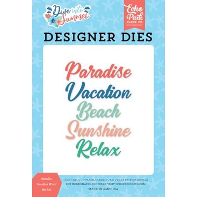 Echo Park Paper Dive INTO Sum Dies Paradise Echo Park Paper Dive INTO Sum Dies Paradise