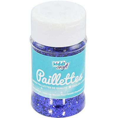 KIDDICRAFT Ok International 98788 oz Shimmering Glitter Pot Salt 150g Blue KIDDICRAFT Ok International 98788 oz Shimmering Glitter Pot Salt 150g Blue