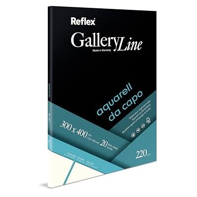 Schoellershammer VF5004237 - Acquarelle Paper - 30x40cm - 220g/m2 - 20 Sheets Schoellershammer VF5004237 - Acquarelle Paper - 30x40cm - 220g/m2 - 20 Sheets