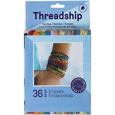 Prism 36 x 8 m Floss Tiedye Divisible Stranded Cotton Skein Pack Prism 36 x 8 m Floss Tiedye Divisible Stranded Cotton Skein Pack