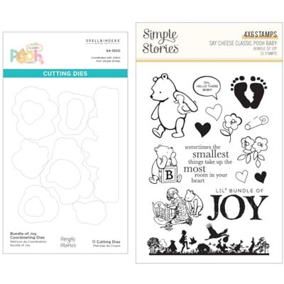 Spellbinders Bundle of Joy Stamp & Die Bundle with Simple Stories Spellbinders Bundle of Joy Stamp & Die Bundle with Simple Stories