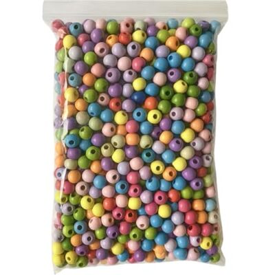 Springboard Supplies Springboard Mixed Wooden Beads (500g), Assorted Size & Colour Crafting Beads for Kids Bracelet Making, Macrame & EYFS Threading Springboard Supplies Springboard Mixed Wooden Beads (500g), Assorted Size & Colour Crafting Beads for Kids Bracelet Making, Macrame & EYFS Threading