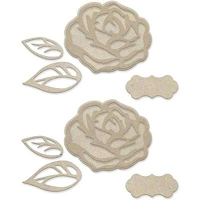 Couture Creations My Secret Love CHIPB LAYR, Layered Roses, One Size Couture Creations My Secret Love CHIPB LAYR, Layered Roses, One Size