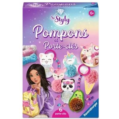 Ravensburger So Styly Creative Kawaii Keychain Kit with Tassels and Beads Creative Hobbies and Crafts for Kids Ages 6+ 12028013 Ravensburger So Styly Creative Kawaii Keychain Kit with Tassels and Beads Creative Hobbies and Crafts for Kids Ages 6+ 12028013