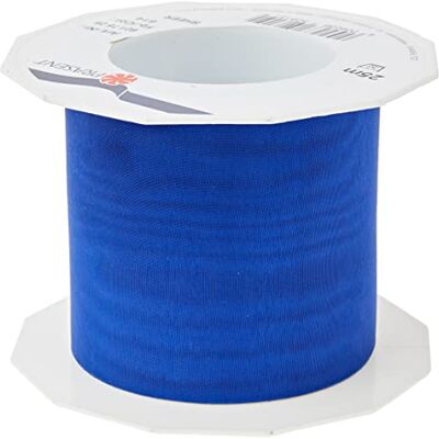 PRÄSENT C.E. Pattberg Sheer Organza Ribbon Royal Blue, 27 Yards Gift Wrap Ribbon, 2.8 inches Width, Accessories for Decoration & Handicrafts, Decoration Ribbon for Presents, for Every Occasion PRÄSENT C.E. Pattberg Sheer Organza Ribbon Royal Blue, 27 Yards Gift Wrap Ribbon, 2.8 inches Width, Accessories for Decoration & Handicrafts, Decoration Ribbon for Presents, for Every Occasion