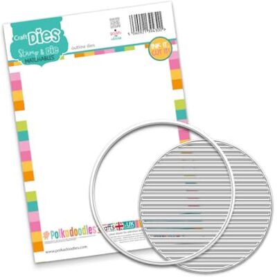 Polka Doodles Shutter Circle in/Out Dies Craft, Card Making Scrapbooking Cutter Dies wh Polka Doodles Shutter Circle in/Out Dies Craft, Card Making Scrapbooking Cutter Dies wh
