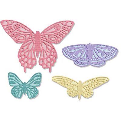 Sizzix Thinlits Die 665097 Flutter on by by Jessica Scott, 9 Pack Sizzix Thinlits Die 665097 Flutter on by by Jessica Scott, 9 Pack