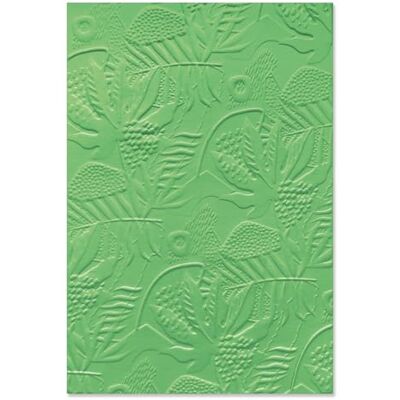 Sizzix ® 3-D Textured Impressions® Embossing Folder Jungle Textures by Catherine Pooler Sizzix ® 3-D Textured Impressions® Embossing Folder Jungle Textures by Catherine Pooler