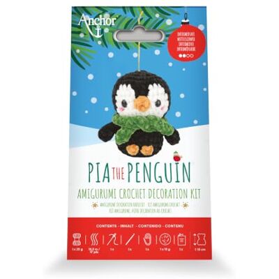 Anchor Festive Amigurumi Kit Pia the Penguin Anchor Festive Amigurumi Kit Pia the Penguin