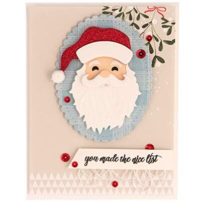 Spellbinders SBS3-359 Die D-Lites Santa Etched Dies, 2018 Holiday Spellbinders SBS3-359 Die D-Lites Santa Etched Dies, 2018 Holiday
