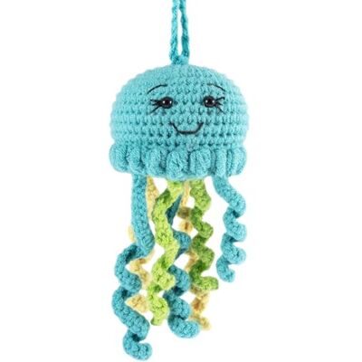 Trimits Amigurumi Crochet Jellyfish Kit (8 x 8 x 18cm) with Yarn, Crochet Hook, Stitch Markers, Needle, Eyes, Filling and Instructions Create This Fun Character. Trimits Amigurumi Crochet Jellyfish Kit (8 x 8 x 18cm) with Yarn, Crochet Hook, Stitch Markers, Needle, Eyes, Filling and Instructions Create This Fun Character.