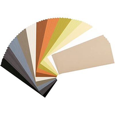 Florence Cardstock Smooth 12 Colours Coloured Card Making Supplies 4.5 x 12 inch Earth Tones 60 Sheets Coloured Paper for Scrapbooking, Card Making and Other Paper Crafts 216 GSM Florence Cardstock Smooth 12 Colours Coloured Card Making Supplies 4.5 x 12 inch Earth Tones 60 Sheets Coloured Paper for Scrapbooking, Card Making and Other Paper Crafts 216 GSM