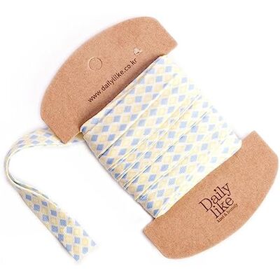 Dailylike Daily Like Cotton Voyage Bias Tape 1 cm x 680 m. Dailylike Daily Like Cotton Voyage Bias Tape 1 cm x 680 m.